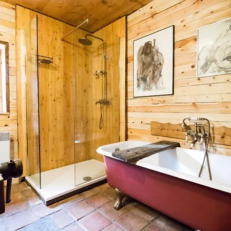 Almhuette Hirschfisch Chalet Bodensdorf