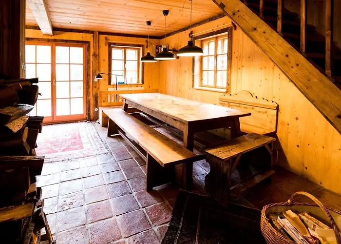 Almhuette Hirschfisch شاليه *