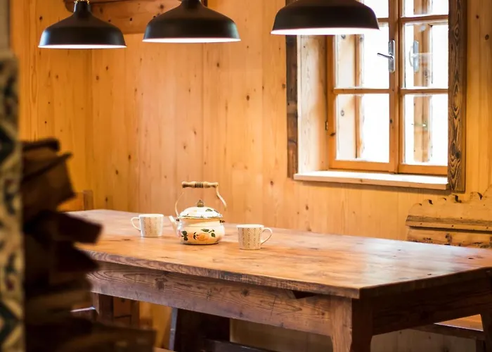 Domek alpejski Almhuette Hirschfisch Bodensdorf