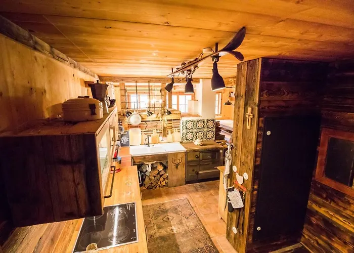 Domek alpejski Almhuette Hirschfisch